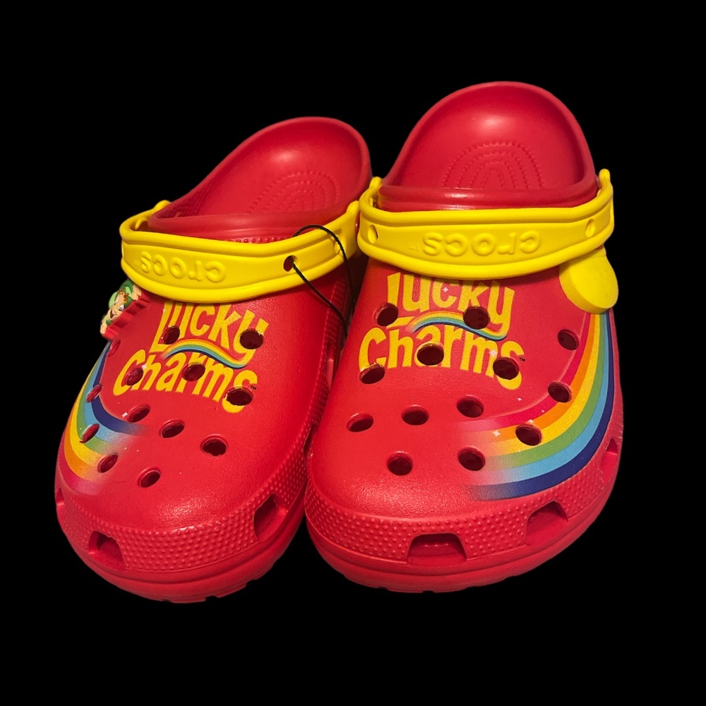 Lucky charm crocs